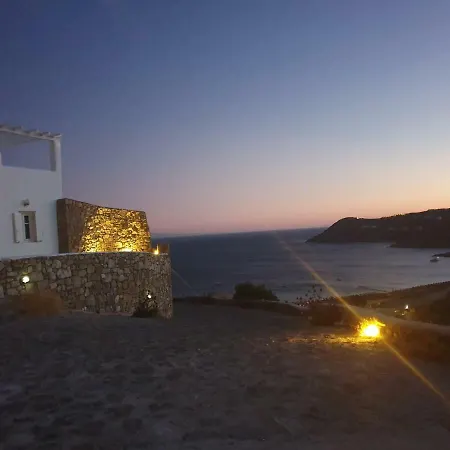 ヴィラ In Elia With Breathtaking View Mykonos Town